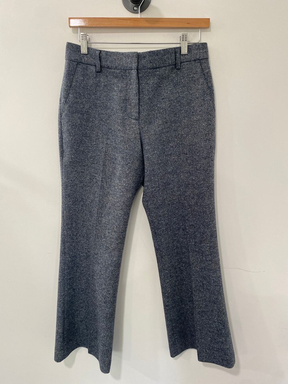 Altuzarra Dress Pants Straight Leg Gray Tweed Size 36 (XS)